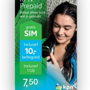 KPN Prepaid Simkaart - 123Telefoon